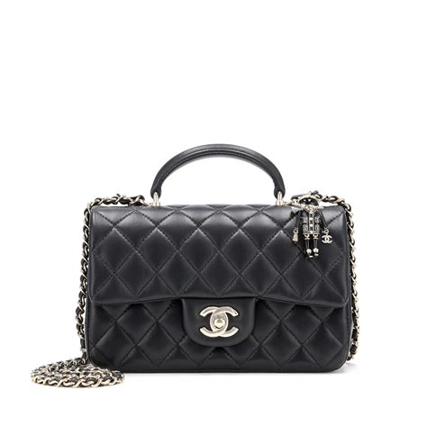 chanel mini lambskin price|CHANEL Lambskin Quilted Mini Rectan.